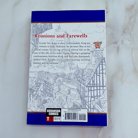 Fourth vol of manga series “The Seven Deadly Sins” - Picture 2 of 3